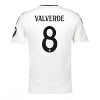 Dres Real Madrid Federico Valverde #8 Domaci 2024-25 Kratak Rukav